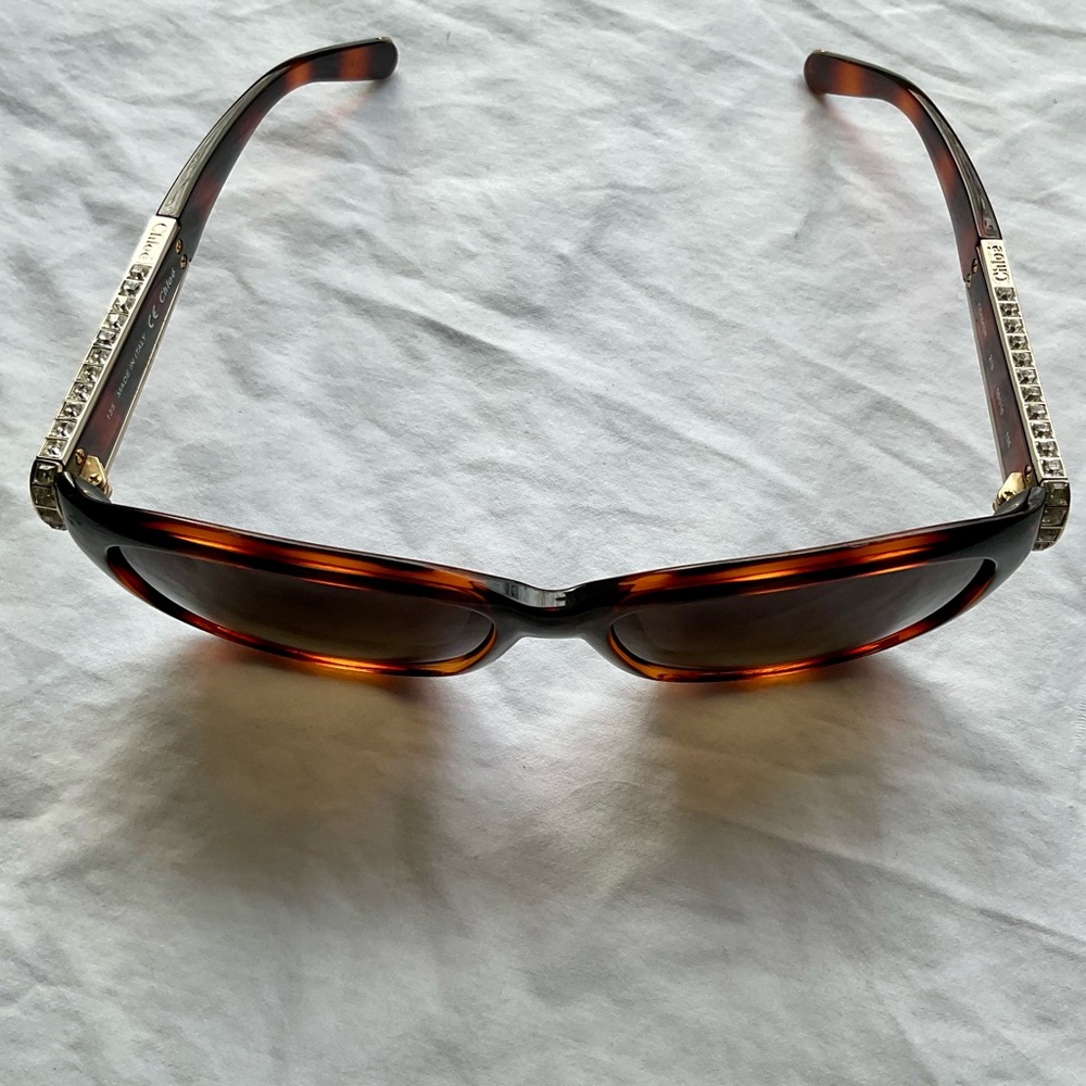 Chloe Tortoise Shell Sunglasses - Picture 6 of 8